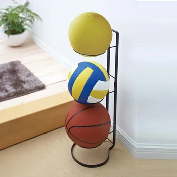Futbal, Basketbal, Volejbal Displej Úložný Stojan Držiak Priestor Displeja basketbalové príslušenstvo stojan futbal postaviť garáž