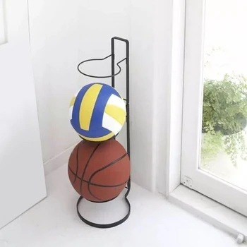 Futbal, Basketbal, Volejbal Displej Úložný Stojan Držiak Priestor Displeja basketbalové príslušenstvo stojan futbal postaviť garáž