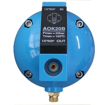 AOK20B Automatické Odvodnenie Filter, Kompresor Automatický odvodňovací Ventil Loptu Vypúšťací Ventil