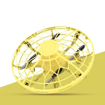Vrtuľník Ufo Lietadla Automatické Indukčné Snímače Lietajúci Tanier Mini Drone Deti Darček Tri Farba Ružová