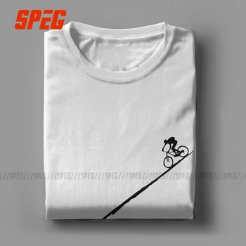 Pánske T-Shirts Cyklistické MTB jazda na Horských Bicykloch Zábavné Bavlna Tričká Krátky Rukáv Mountain Bike Downhill Cyklista T Shirt O Krk
