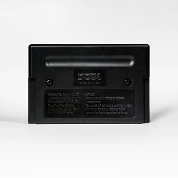 Čas Zabijakov - USA Štítok Flashkit MD Electroless Zlato PCB Karty pre Sega Genesis Megadrive Video Herné Konzoly