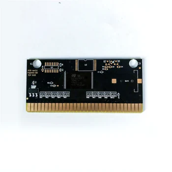Čas Zabijakov - USA Štítok Flashkit MD Electroless Zlato PCB Karty pre Sega Genesis Megadrive Video Herné Konzoly