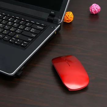 1600 DPI USB Optická Bezdrôtová Počítačová Myš 2.4 G Prijímač Super Slim Myš Na PC, Notebooku A