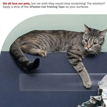 2000*20 cm Pet Priehľadné Anti-Scratch Pásku Roll Nábytok Stráže Gauči Chránič Cat Scratch Prevencie Jasné, Nálepky Na Gauč