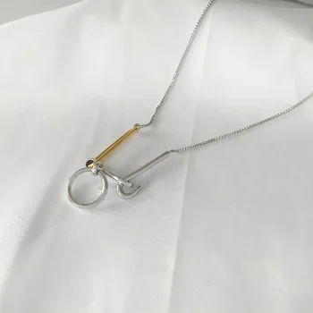 2021 jednoduché osobnosti studenej štýl prehnané náhrdelník kórejský lumbálna temperamentu osobnosti svadobné party príslušenstvo šperky