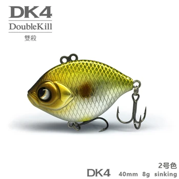 Lurefans DK4 Rybárske Lure Potopenie Wobbler 40 mm 8g s 3D Oko 2021 Nové Vib Pre Pstruh, Zubáč Veľkoústy Bass Fishing Wobbler Lákať Pripináčika