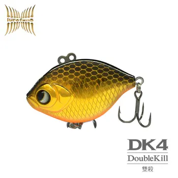 Lurefans DK4 Rybárske Lure Potopenie Wobbler 40 mm 8g s 3D Oko 2021 Nové Vib Pre Pstruh, Zubáč Veľkoústy Bass Fishing Wobbler Lákať Pripináčika