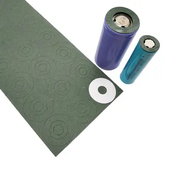 10Sheet 32650 1S Jačmeň Papier Batériu Izolácia Tesnenie Batérie Bunky Izolačné Lepidlo, Podložky Lepiacou Patch