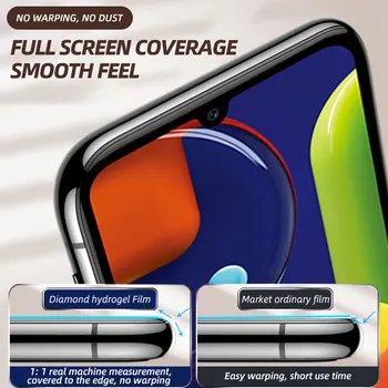 9H Hydrogel Fólia na Samsung Galaxy A5 A7 A9 J2 J8 2018 A6, A8 J4 J6 Plus 2018 Screen Protector Film Prípade