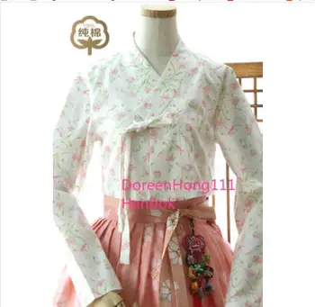 2020 Hot Hanbok Šaty Módne Moderné Hanbok Fushion Hanbok Kórejský Tradičné Hanbok Šaty Modernizované Hanbok Populárne Nastaviť