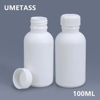 UMETASS 100ML Prázdne Malé pesticídov fľaše Organických rozpúšťadiel nádoby proti Korózii Fluórovaných fľaša 5 KS/veľa