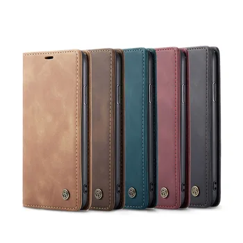 5 farieb Luxusný Magnetická Peňaženky Kože Flip puzdro Pre iphone 11 Pro X XR XS Max 8 7 6 6 Plus Shockproof 360 Úplné Pokrytie Pár