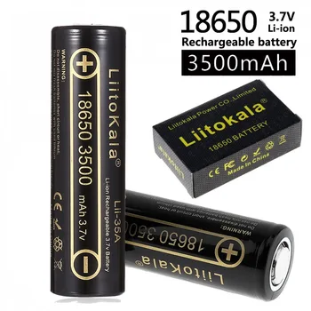 LiitoKala 30ALii-35A 18650 Úplne nový originálne lítium-iónová batéria mAh 3.7 3500 V nabíjateľná lítium-iónová high drop batérie