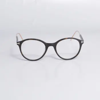 Tom Pre Človeka Optické Okuliare Rámy Forde Cat Eye Acetát Ženy Čítanie Krátkozrakosť, Predpis Okuliarov TF5485 S puzdrom