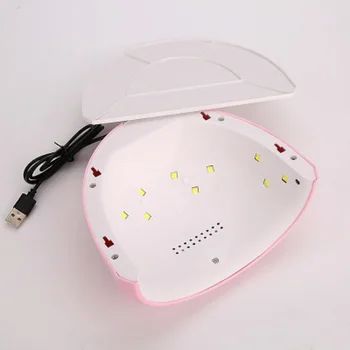 36/6W na Nechty, Vlasy Stroj UV LED Lampy Prenosné Micro USB Kábel Domáce Použitie UV Gel Lak na Vlasy 12/6 LED Lampa Nail Art Nástroje