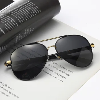 2021 Polarizované slnečné Okuliare pre Mužov Black Fashion Luxusné Ženy Značky Dizajnér UV400 Gafas pánskej Jazdy Odtiene Muž Slnečné Okuliare