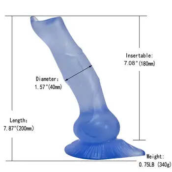 Pes Dildo Simulácia Penis Dospelých Produkty Silné Prísavky G-Spot Vaginálne Stimulátor Žena Masáž, Masturbácia, Sexuálne Hračky pre Ženy