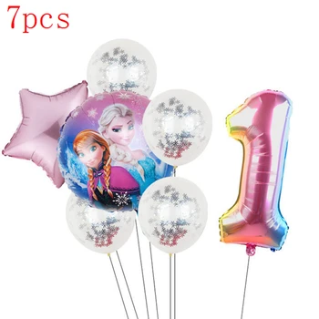 Disney Mrazené Princezná Elsa Fólie Balloons18inch Narodeniny Hélium Balón Baby Sprcha Strany Globos Dieťa je Hračka Darčeky Dievčatá