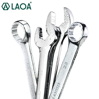 LAOA Kombinácia Kľúča CRV Otvorený Koniec Kľúča Box Konci Kľúč Auto Repair Tool