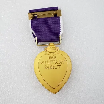 U.S. Army Medal of Honor Vojny Rany fialové Fialové Srdce Medaila Odznak Kópiu Medaila
