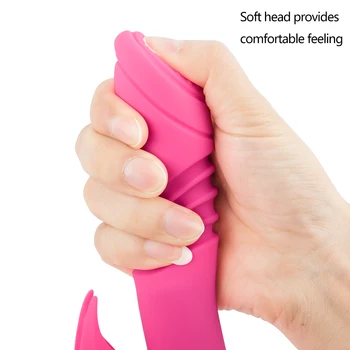 Kúrenie Tlačením Rotujúce Dildo Králik Vodotesný Vibrátor G-Spot Stimulátor Klitorisu Vibrátor Sexuálne Hračky pre Ženy