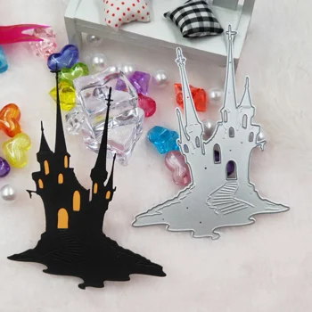 Halloween duch hradu rezanie kovov formy zápisník 2019 nové DIY zápisník dekorácie album karty razba DIY papier karty