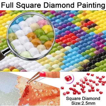 5D DIY Kolo Diamond Maľovanie Slnečnice Plné Námestie Diamond Výšivky, Kvetinové Cross Stitch Auta Kamienky Mozaiky Domova