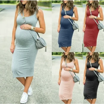 Sexy Materskej Šaty pre Fotografiu Strieľať Tehotné Šaty pre Tehotné Ženy Lete Plus Veľkosť Šaty Tehotenstva Oblečenie Šaty