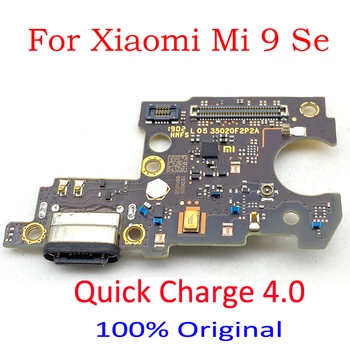 Nové Originálne Pre Xiao Mi 9 Se Nabíjací Port Nabíjanie Rada USB Konektor PCB Dock Konektor Flex Kábel