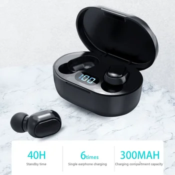 A7S/E7S TWS Bluetooth 5.0 Bezdrôtové Slúchadlo Dotykový Ovládací Slúchadlá Nepremokavé 9D Stereo Slúchadlá Športové Headset Plnenie Box