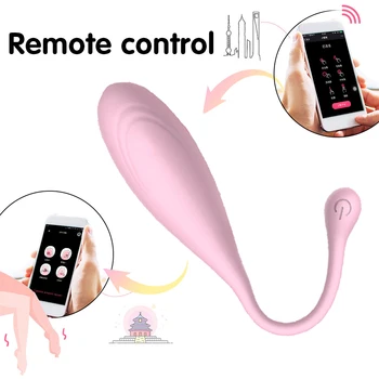 Nohavičky Vibrátor APLIKÁCIU Bluetooth Bezdrôtové Diaľkové Ovládanie Vibračné Vajíčko Nositeľné Dildo Vibrátor G-Spot Klitorisu sexuálnu hračku pre Ženy