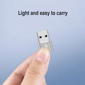 USB3.0-Typ-C OTG Adaptér Converter Pre iPhone 11 12 Pro Max Macbook pro Air Samsung A21S A51 S10 S9 Plus Typ-c, USB Telefóny