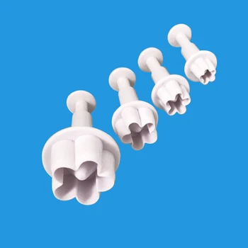 DIY Svadobné Kuchynské Formy na Pečenie Biscuit Plesne Cookie Cutter 3D Kvet Sušienky Formy na Pečenie Nástroje pre Koláče Nástroj Pečenie Nástroje