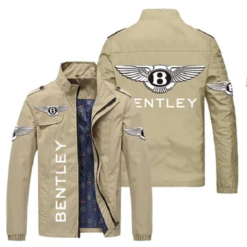 Na jar a na jeseň nové boutique pánske sako, logo značky sveter na zips bunda, high-end golier mužov slim bunda na motocykel