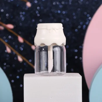 Nové 8ML Mini Mlieko Fľaše Lip Glaze Trubka Priehľadná Fľaša Lesk na Pery Trubice Plastové Lesk na Pery Kozmetické Balenia Kontajner