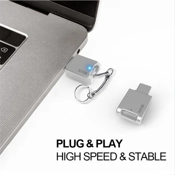 UTHAI C12 Typ-C OTG USB3.0 Flash Disk USB-C Pero Disk Smart Telefónu Pamäť MINI Usb kľúč 32 GB, 64 G
