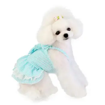 2021 Psa Šaty Princezná Šteňa Mačka Šaty Pre Malé A Stredné Psy Yorkshire Psa Šaty Pug Ropa Perro Chihuahua Pet Oblečenie