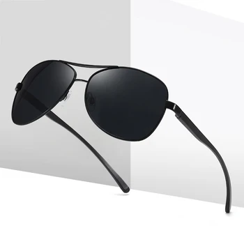 2020 Nové Hliníka, Horčíka slnečné Okuliare Mužov Polarizované Povlak Zrkadlo Jazdy Okuliare oculos Muž Okuliare Doplnky Pre Mužov