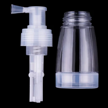 180ML Rozoberateľných Cestovné Prášok Sprejová Fľaša PET Materiálu, Kozmetiky Fľaše Transparentné Suchý Prášok Spreji Dropshipping