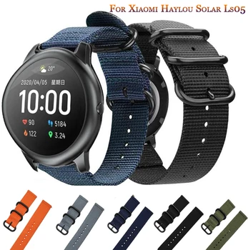 Nylon Športové hodinky Remienok Pre Výstroj S3 kapela 22 MM Pre Xiao Haylou solárne ls05 smart WristStrap Náramok Pre Huawei Sledovať GT 2 46 mm