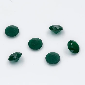 Veľkosť 1.0 mm-15 mm Guľatý Tvar Voľné Sklo, Kameň BW1 Farba Peridot Modrá Zelená Fialová