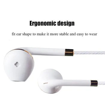 YTOM Nové Q1S In-Ear Slúchadlá Pre IPhone Xiao Samsung Basy Slúchadlo Headset