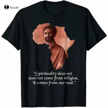 Reggae Haile Selassie I T-Shirt Vintage Darček Pre Mužov, Ženy Vtipné Tričko