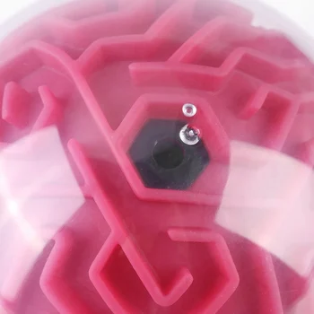 3D Transparentné Oblasti Bludisko Puzzle Hračka Strane Hra Prípade Box Brain Hry Výzvou Rovnováhu Vzdelávacie Hračky, Kocky, Magic Ball Dieťa Darček