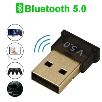 5.0 Usb Bluetooth Adaptér CSR4.0 Pre Pc Audio File Transfer Mini Počítač Notebooky USB Receptor Dongle Bluetooth Vysielač