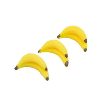 Živica Mini Ovocie, Banán domček pre bábiky Hračky Dekoratívne Plavidlá Kawaii DIY Embellishment Príslušenstvo