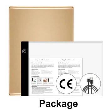 A3/A4/A5 Veľkosť Tri Úrovne Stmievateľné Led Light Pad,Tablet Ochrana Očí Jednoduchšie pre Diamond Maľovanie Výšivky Nástroje a Príslušenstvo