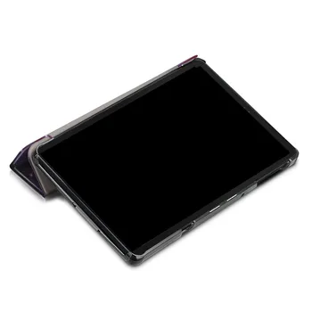 Prípade Funda Pre Samsung Galaxy Tab 10,5 2018 SM-T590 T595 T597 Tablet Kožené Skladací Stojan Pevný Prípade Capa s Automatickým Spánku Prebudiť