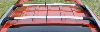 Zliatina hliníka Top Strešný nosič Železničnej Batožiny Cross bar Pre Ford Ecosport 2013 2016 2017 2018 2019 2020 (black silver)